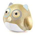 Owl-Gold Bookend.