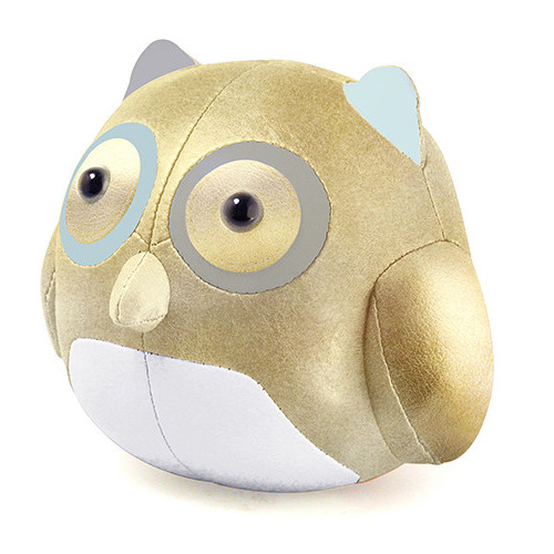 The Owl-Gold Bookend.