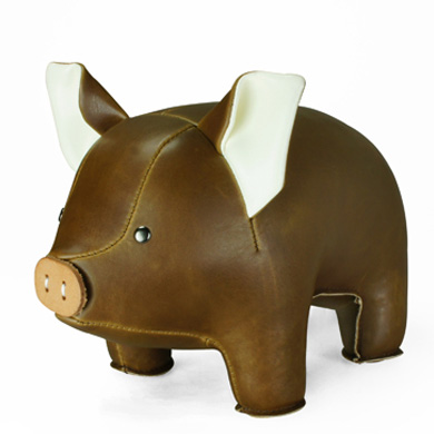 The Piggy Bookend.